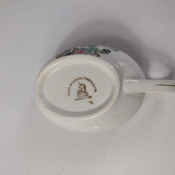 Vintage Enoch Wedgwood (Tunstall) Ltd. Gravy Boat and Saucer - Picture 9 of 9